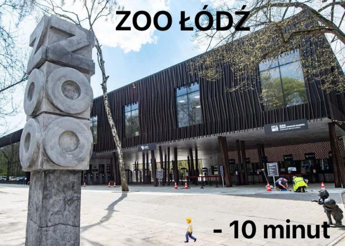 Scandinavian Zoo Atlas Arena Retkinia District Parking Лодзь Экстерьер фото